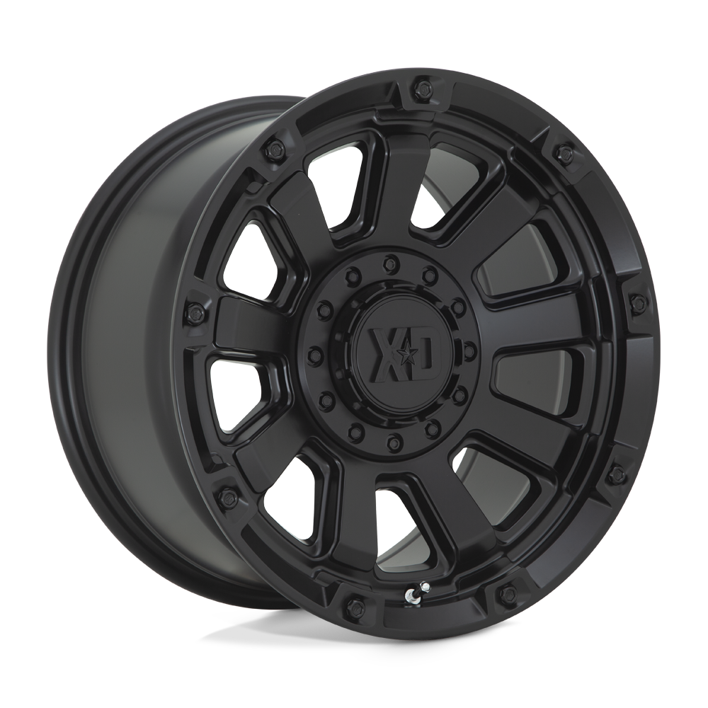 20x9 XD Wheels XD852 Gauntlet Satin Black Wheel 6x5.5 Bolt Pattern 0 Offset