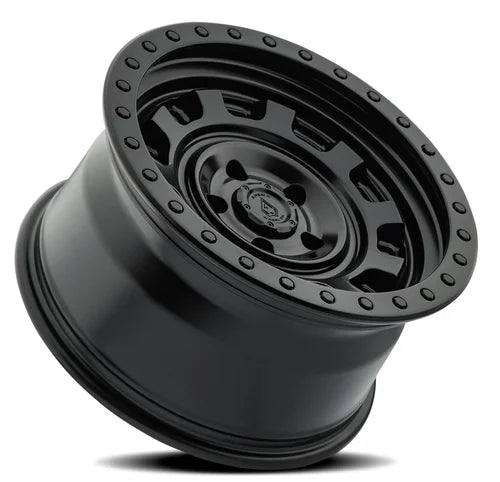 17x9 arena wheel a112 gunner satin black wheel 6x5.5 bolt pattern 12mm offset