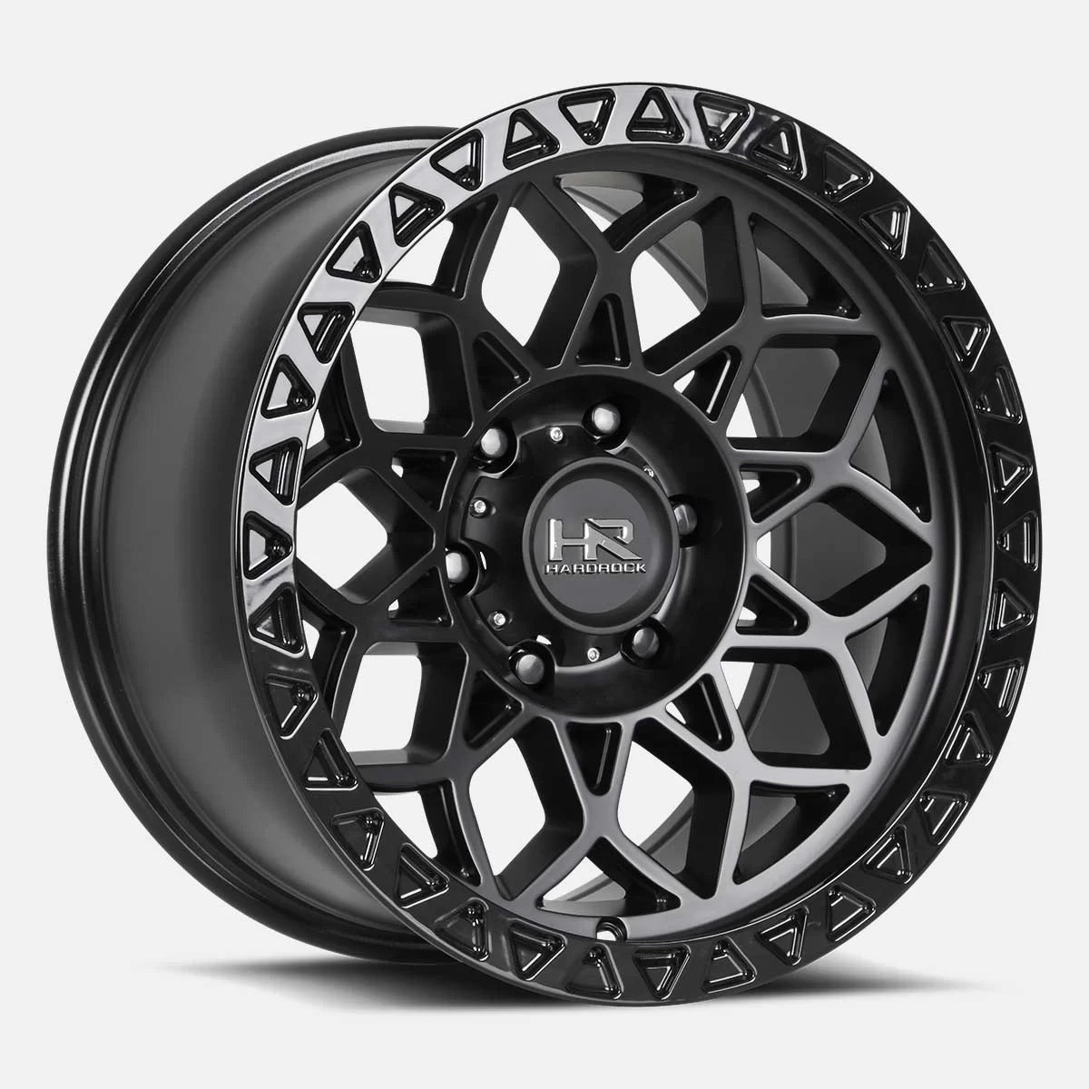 17x9 Hardrock H108 H108 Matte Black Wheel 6x5.5 Bolt Pattern -12mm Offset