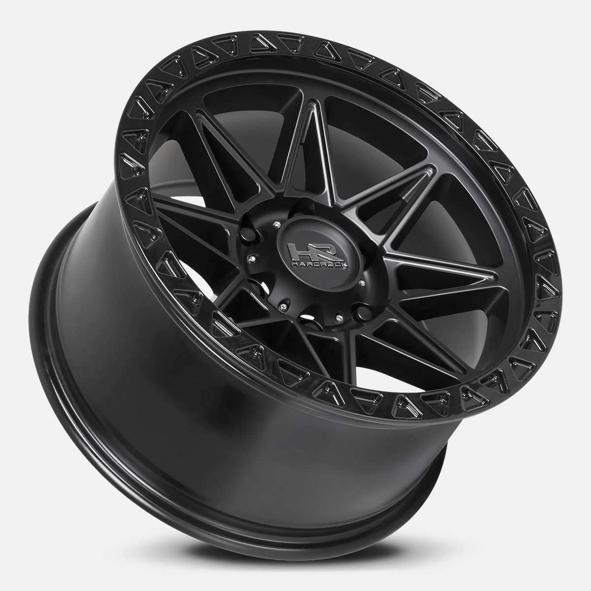17x9 Hardrock H109 H109 Matte Black Wheel 6x5.5 Bolt Pattern -12mm Offset