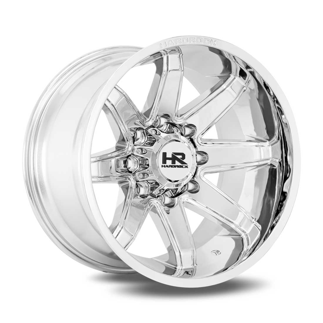22x12 Hardrock H502 Painkiller Chrome Wheel 6x5.5 Bolt Pattern -44mm Offset