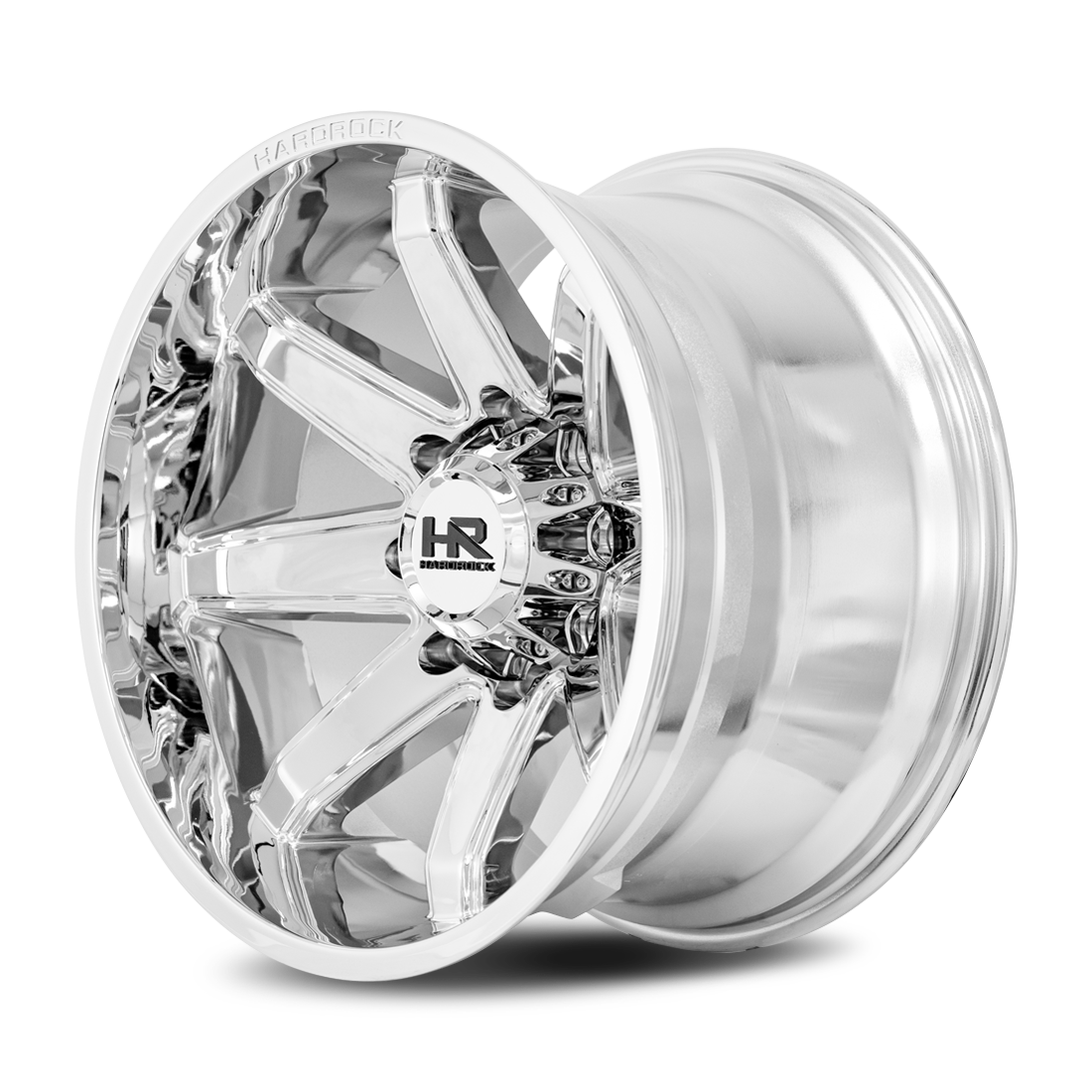 20x12 Hardrock H502 Painkiller Chrome Wheel 6x5.5 Bolt Pattern -44mm Offset