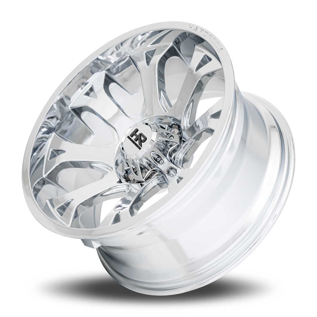 20x12 Hardrock H505 BloodShot Chrome Wheel 6x5.5 Bolt Pattern -44mm Offset