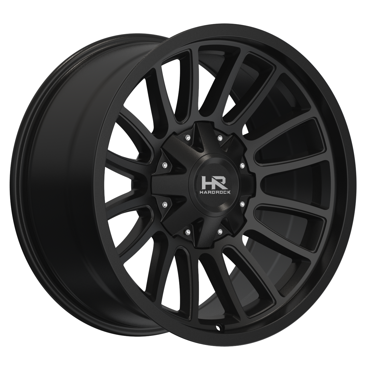 20x10 Hardrock H717 Tactical Gloss Black Wheel 6x5.5 Bolt Pattern -19mm Offset