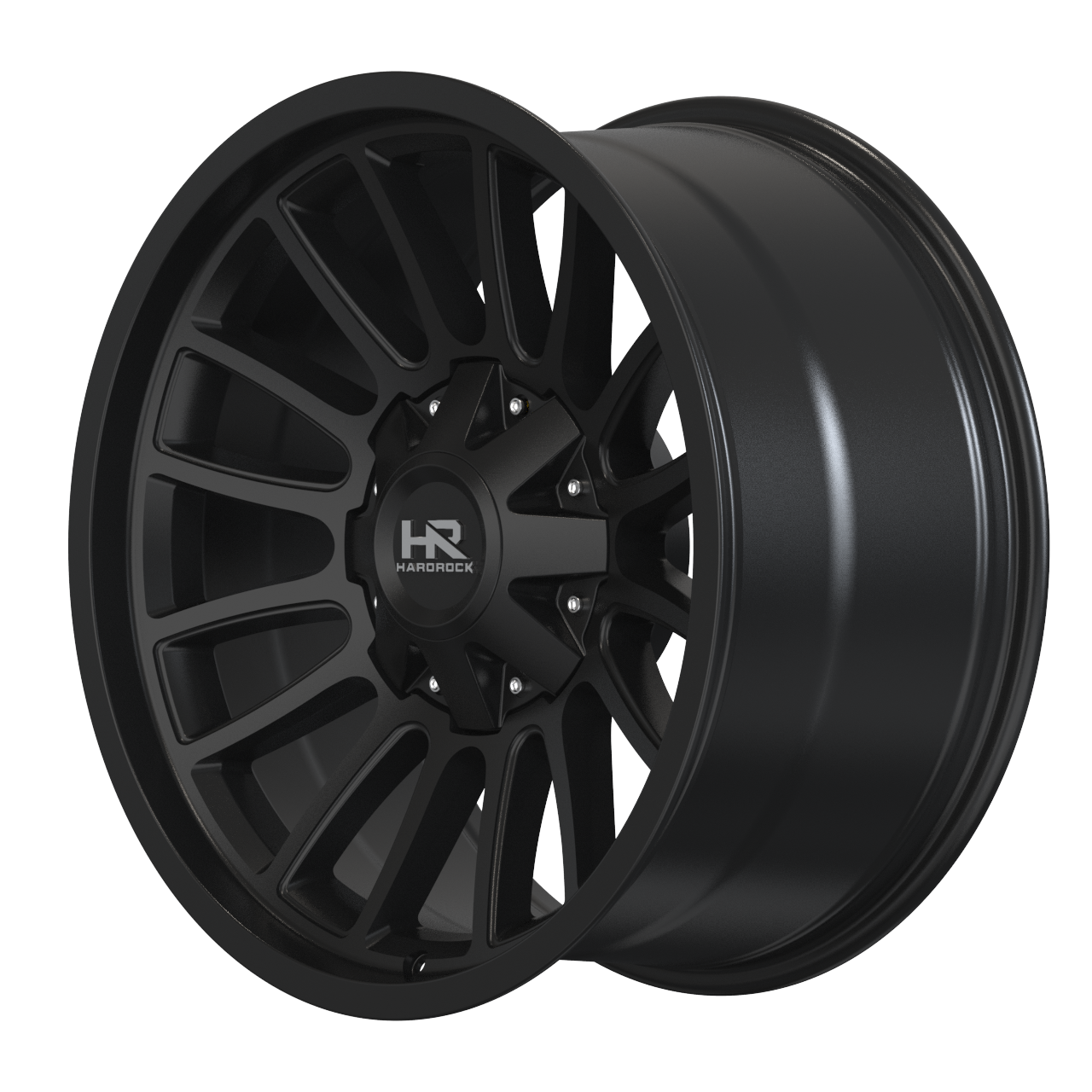 20x12 Hardrock H717 Tactical Gloss Black Wheel 6x5.5 Bolt Pattern -51mm Offset