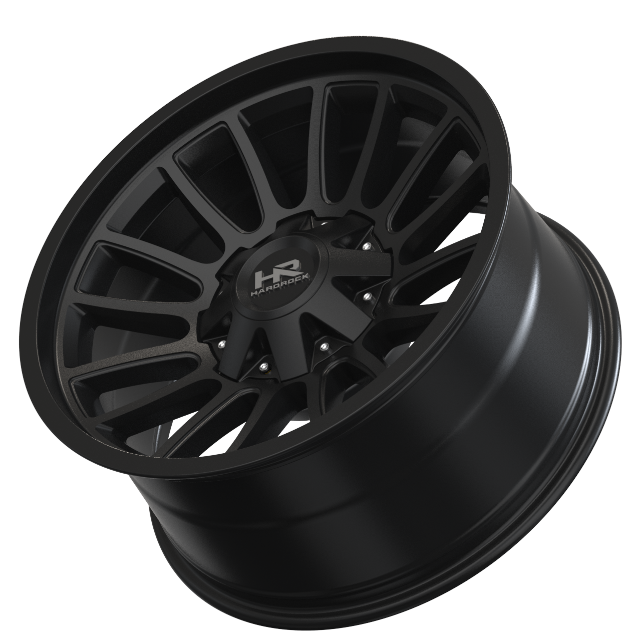 20x12 Hardrock H717 Tactical Gloss Black Wheel 6x5.5 Bolt Pattern -51mm Offset