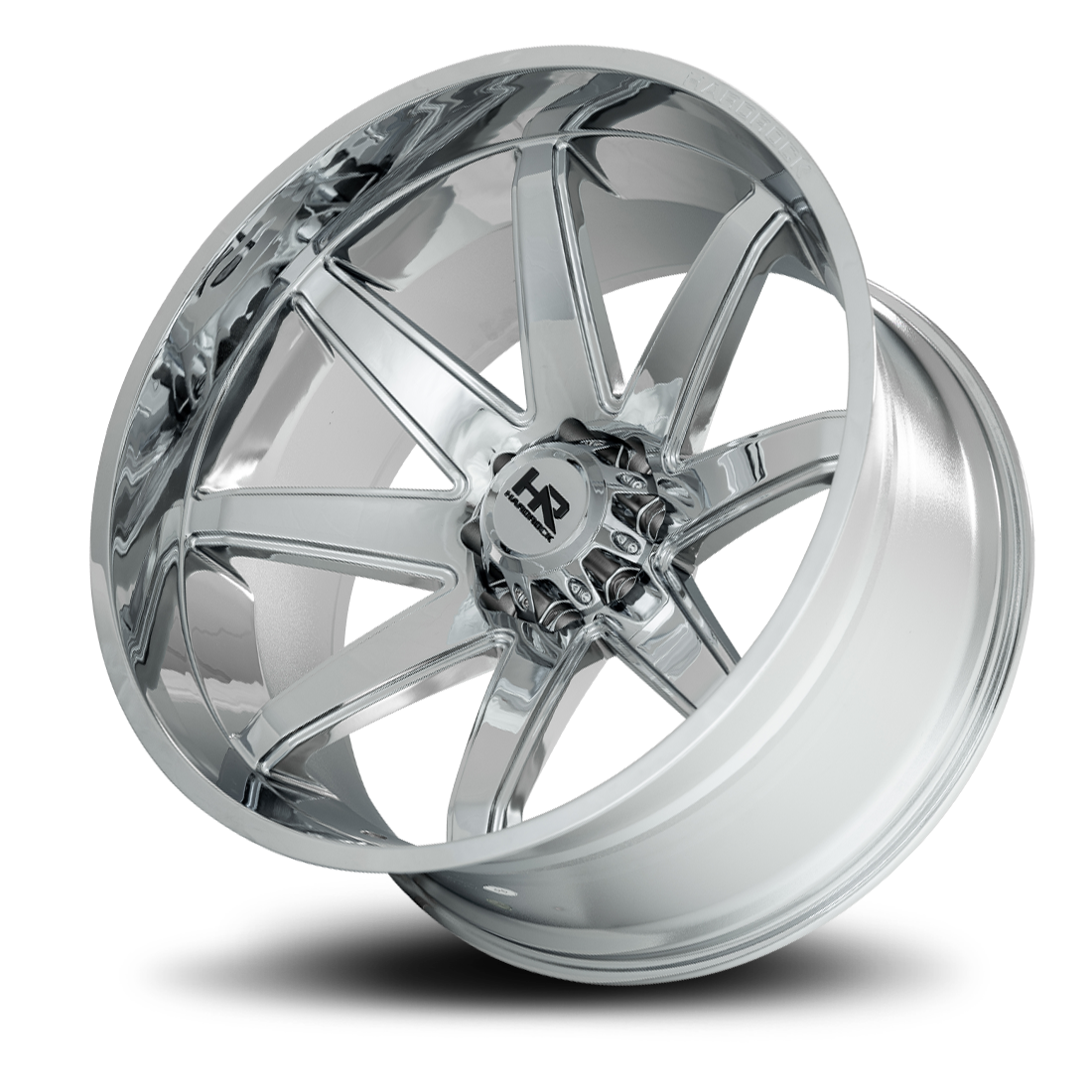 26x14 Hardrock H502 Painkiller Chrome Wheel 6x5.5 Bolt Pattern -76mm Offset