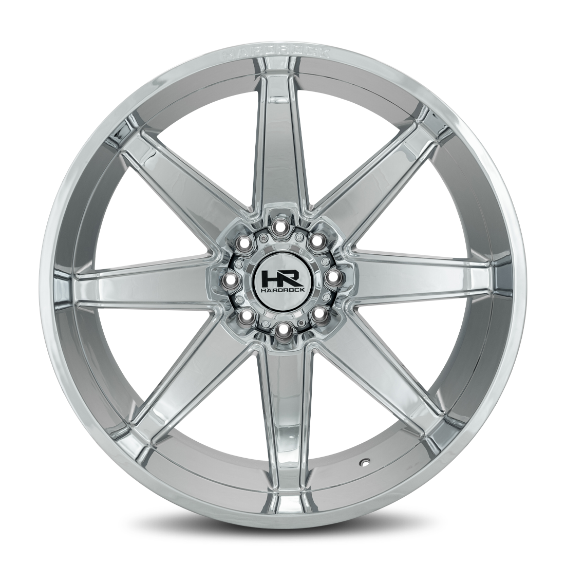 26x14 Hardrock H502 Painkiller Chrome Wheel 6x5.5 Bolt Pattern -76mm Offset