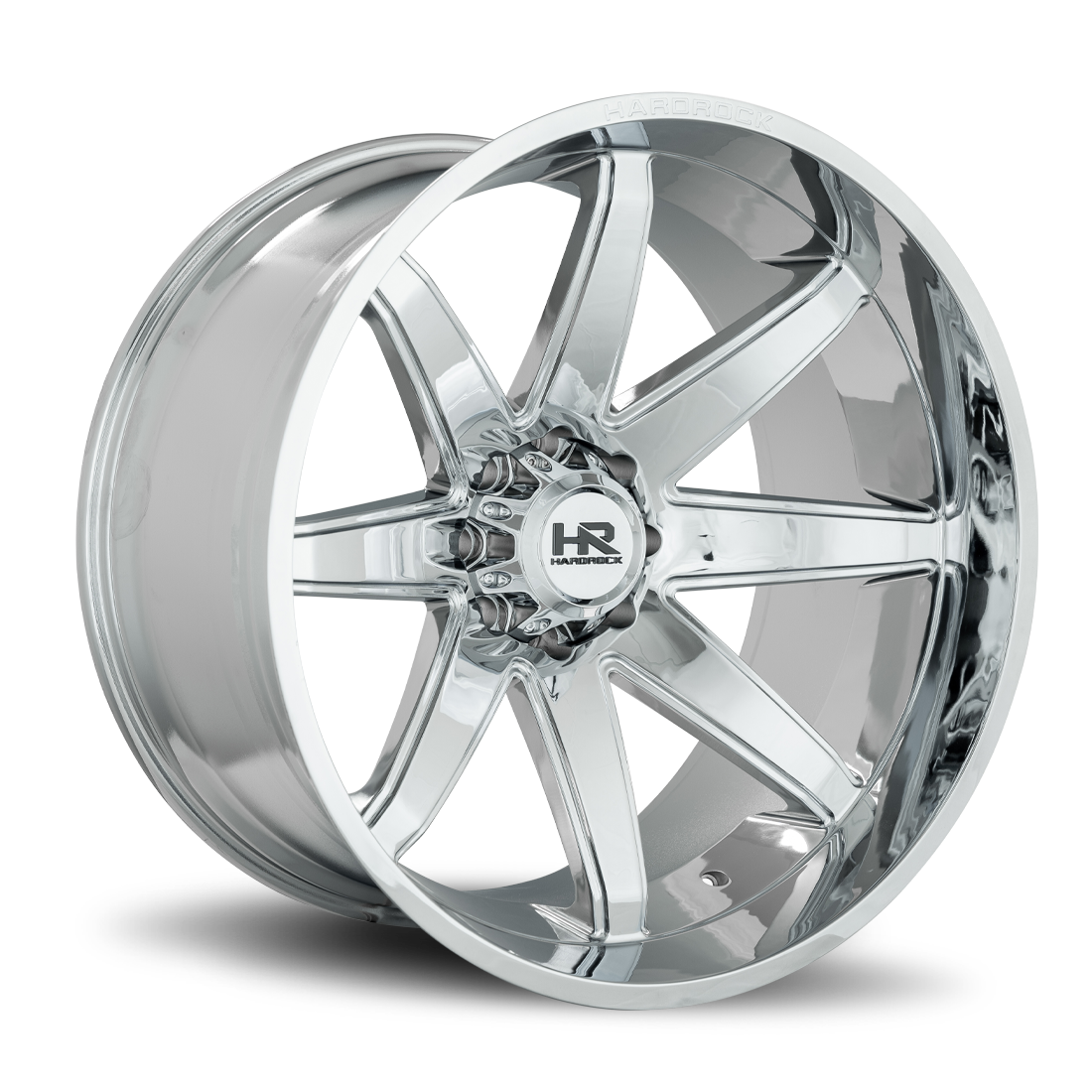 26x14 Hardrock H502 Painkiller Chrome Wheel 6x5.5 Bolt Pattern -76mm Offset