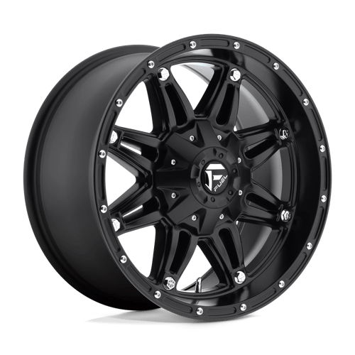 20x9 fuel off road d531 hostage matte black wheel 6x5.5 bolt pattern 12mm offset