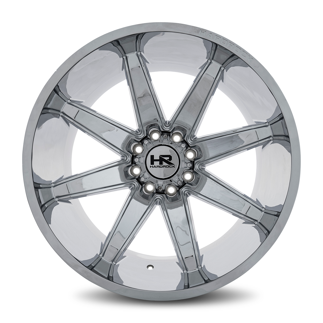 24x14 Hardrock H502 Painkiller Chrome Wheel 6x5.5 Bolt Pattern -76mm Offset