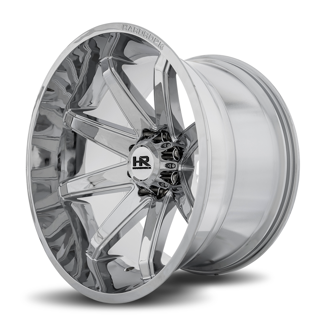 24x14 Hardrock H502 Painkiller Chrome Wheel 6x5.5 Bolt Pattern -76mm Offset