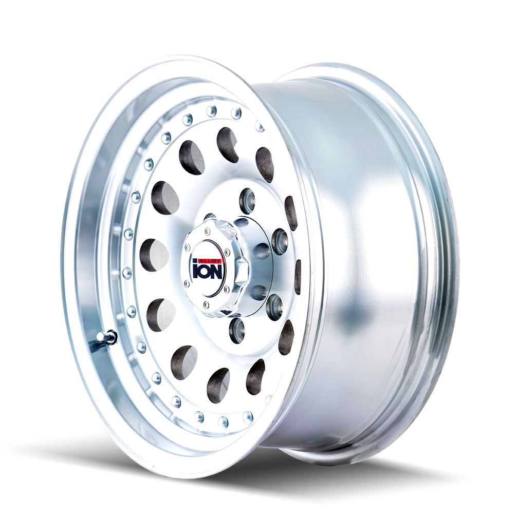 14x6 ion alloy 71 machined wheel 5x4.5 bolt pattern 6mm offset