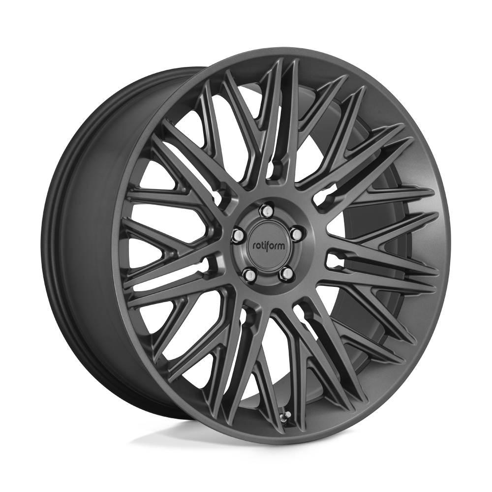 22x10 Rotiform R163 JDR Matte Anthracite Wheel 6x5.5 Bolt Pattern 30 Offset