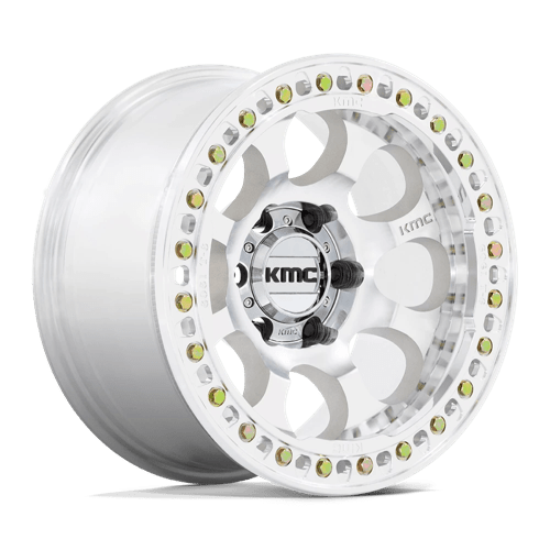 17x8 5 kmc km237 riot machined beadlock wheel 6x5.5 bolt pattern 0mm offset