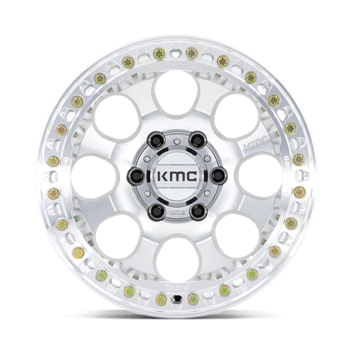 17x8 5 kmc km237 riot machined beadlock wheel 6x5.5 bolt pattern 0mm offset