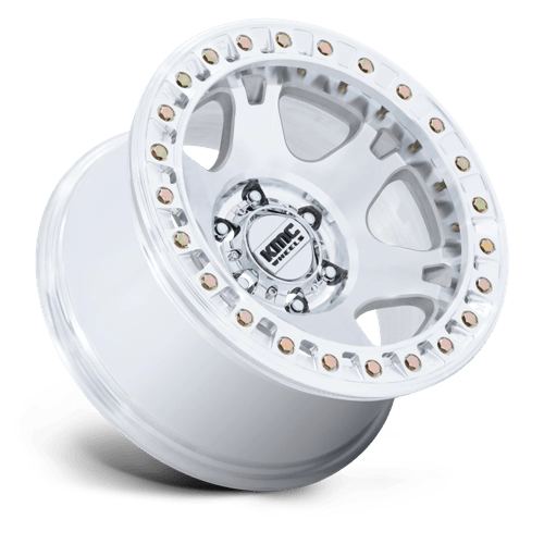 17x9 kmc km238 vi machined beadlock wheel 6x5.5 bolt pattern 1mm offset