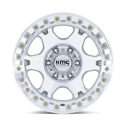 17x9 kmc km238 vi machined beadlock wheel 6x5.5 bolt pattern 12mm offset
