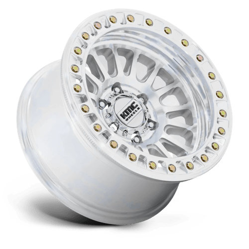 17x9 kmc km239 impact machined beadlock wheel 6x5.5 bolt pattern 1mm offset