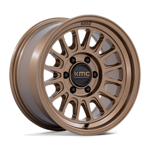 18x9 kmc km733 impact fft matte bronze wheel 6x5.5 bolt pattern 18mm offset