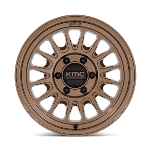 18x9 kmc km733 impact fft matte bronze wheel 6x5.5 bolt pattern 18mm offset