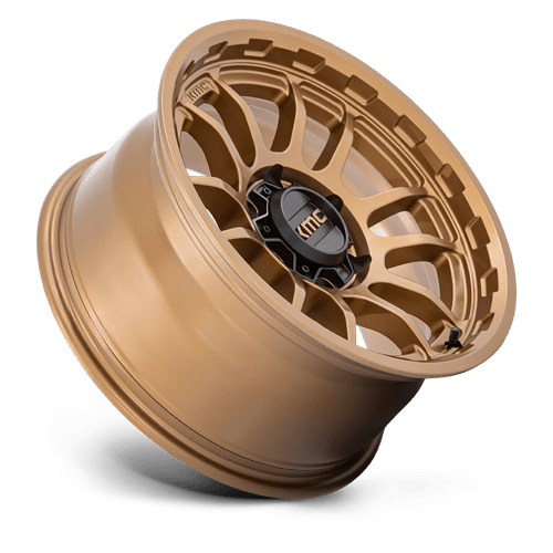 17x8 5 kmc km727 wrath matte bronze wheel 6x5.5 bolt pattern 10mm offset