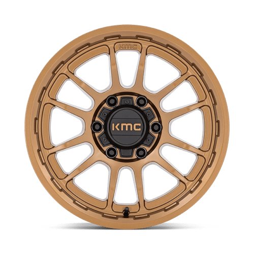 17x8 5 kmc km727 wrath matte bronze wheel 6x5.5 bolt pattern 0mm offset
