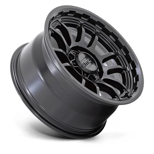 17x8 5 kmc km727 wrath satin black wheel 6x5.5 bolt pattern 0mm offset