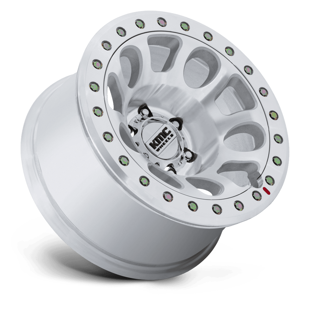 17x9 kmc km241 e25 machined beadlock wheel 6x5 5 bolt pattern 1mm offset