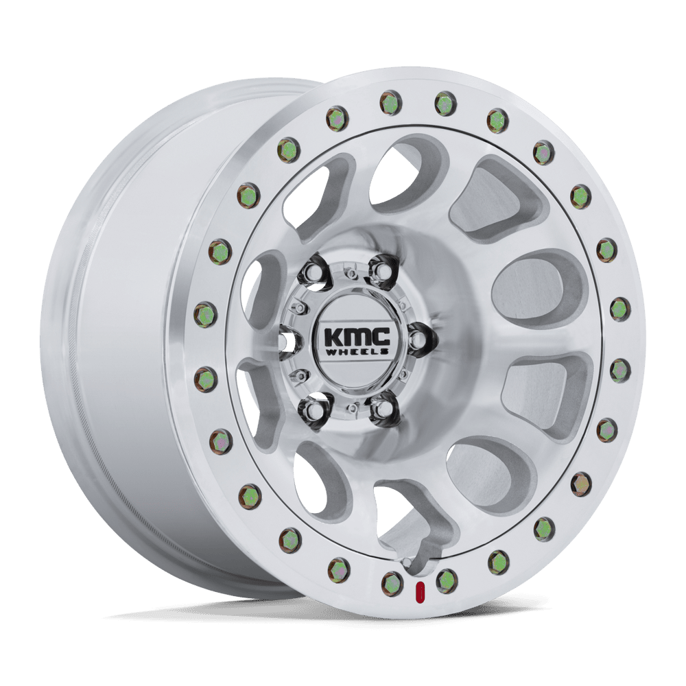 17x9 kmc km241 e25 machined beadlock wheel 6x5 5 bolt pattern 1mm offset