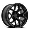 20x9 Arena A141 Luxor Glossy Black Wheel 6x5.5 Bolt Pattern 1mm Offset