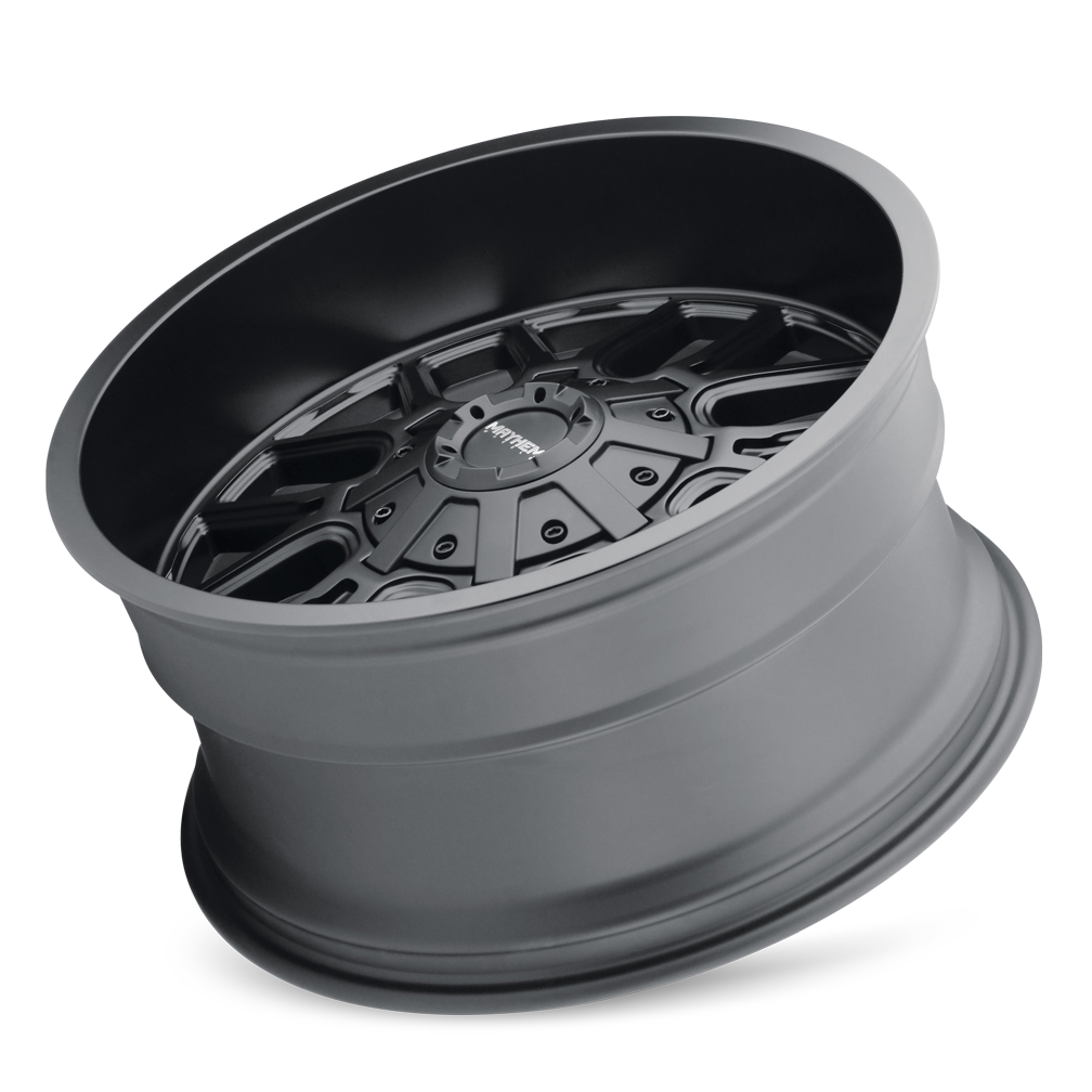 20x9 mayhem cogent matte black wheel 6x5.5 bolt pattern 8mm offset