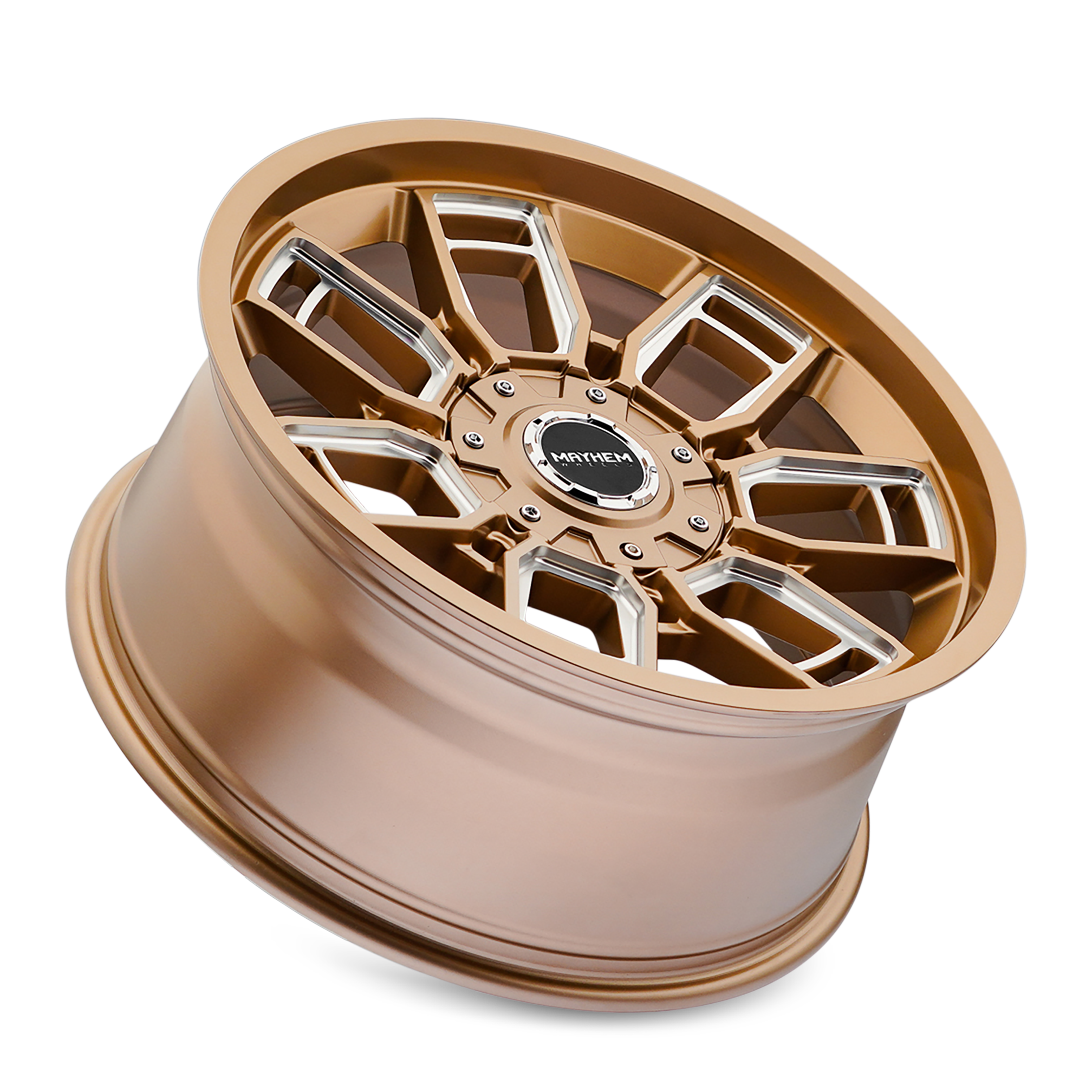 20x9 mayhem ordinance matte bronze wheel 6x5.5 bolt pattern 0mm offset