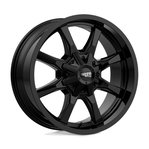 20x9 moto metal mo970 full gloss black wheel 6x5.5 bolt pattern 0mm offset