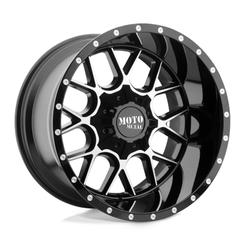 20x12 moto metal mo986 siege gloss black machined wheel 6x5.5 bolt pattern 44mm offset