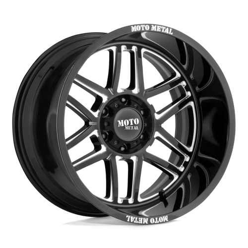 20x9 moto metal mo992 folsom gloss black milled wheel 6x5.5 bolt pattern 18mm offset