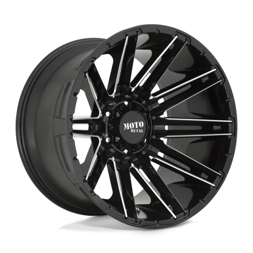 20x12 moto metal mo998 kraken gloss black milled wheel 6x5.5 bolt pattern 44mm offset