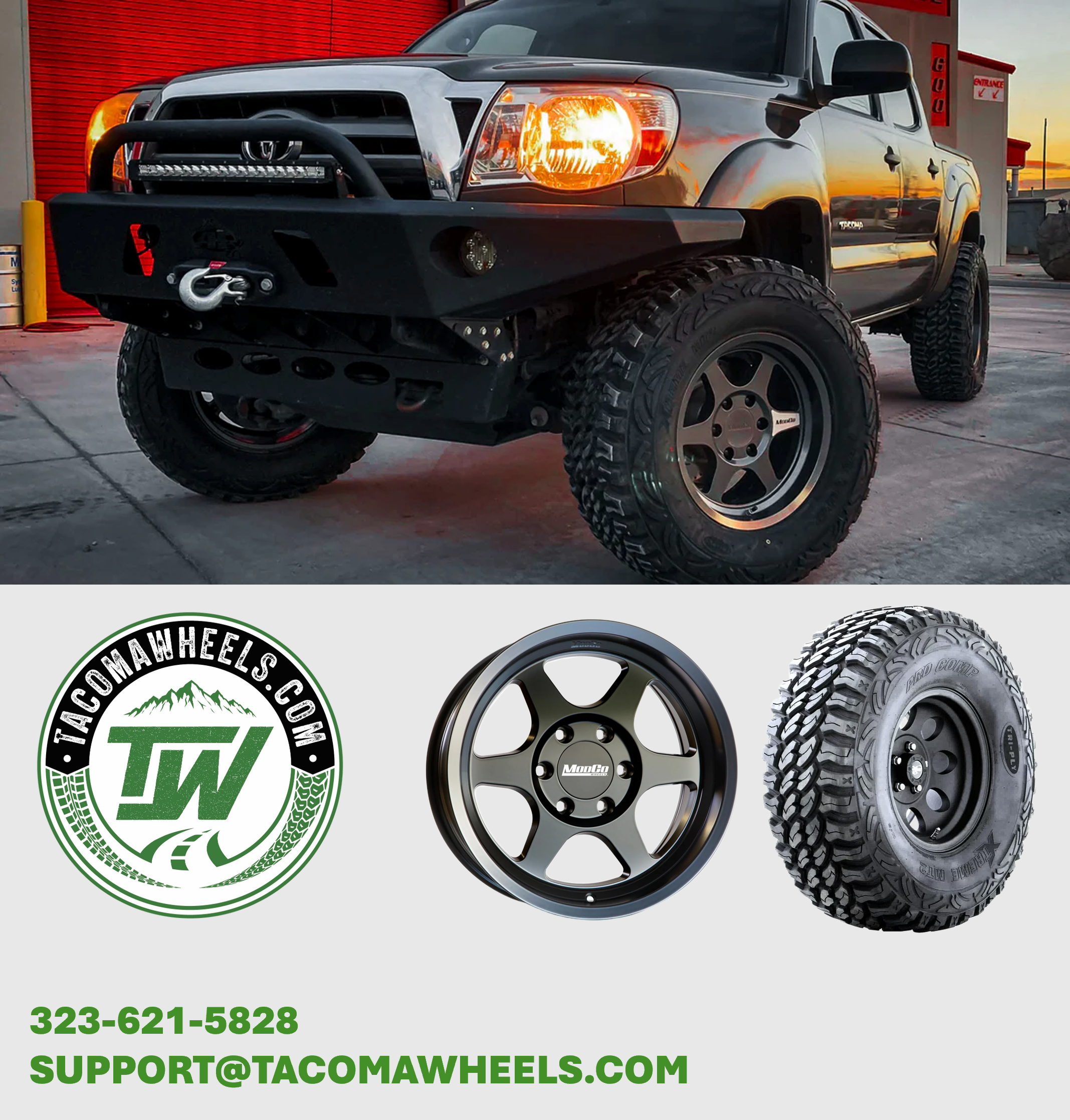 Toyota Tacoma Modco M71 Black