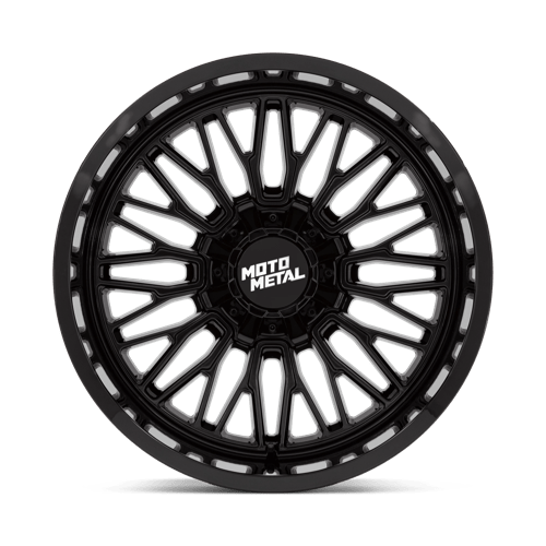 22x10 moto metal mo809 stinger gloss black wheel 6x5.5 bolt pattern 18mm offset