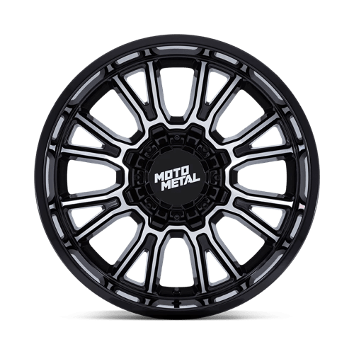 18x9 moto metal mo810 legacy gloss black machined wheel 6x5.5 bolt pattern 20mm offset
