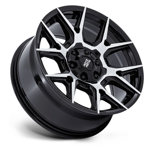 18x9 moto metal mo813 mason gloss black w machined face wheel 6x5.5 bolt pattern 18mm offset