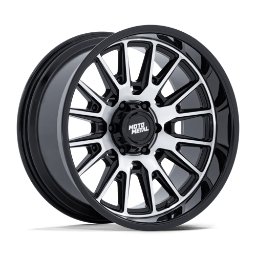 20x9 moto metal mo814 tekton gloss black w machined face wheel 6x5.5 bolt pattern 20mm offset