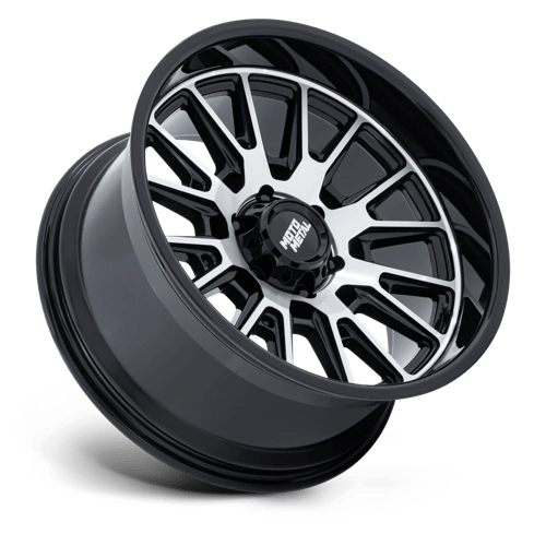 20x10 moto metal mo814 tekton gloss black w machined face wheel 6x5.5 bolt pattern 18mm offset