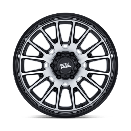 20x10 moto metal mo814 tekton gloss black w machined face wheel 6x5.5 bolt pattern 18mm offset