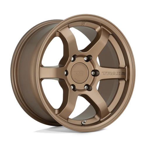 17x8 5 motegi racing mr150 trailite matte bronze wheel 6x5.5 bolt pattern 0mm offset