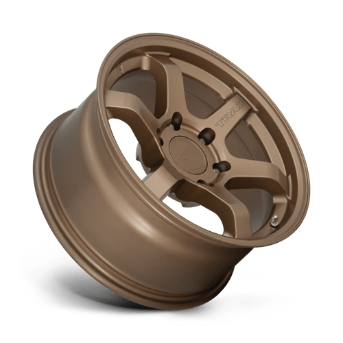 17x8 5 motegi racing mr150 trailite matte bronze wheel 6x5.5 bolt pattern 0mm offset