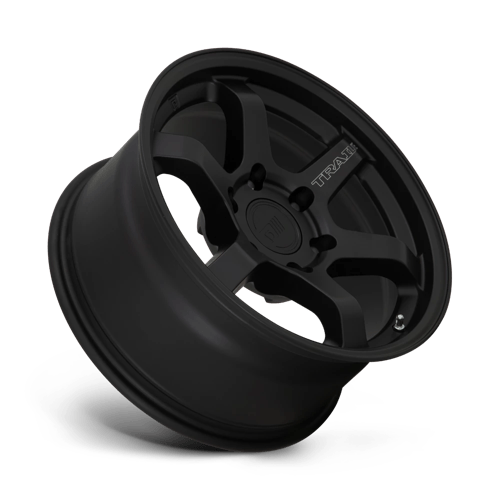 17x8 5 motegi racing mr150 trailite satin black wheel 6x5.5 bolt pattern 18mm offset