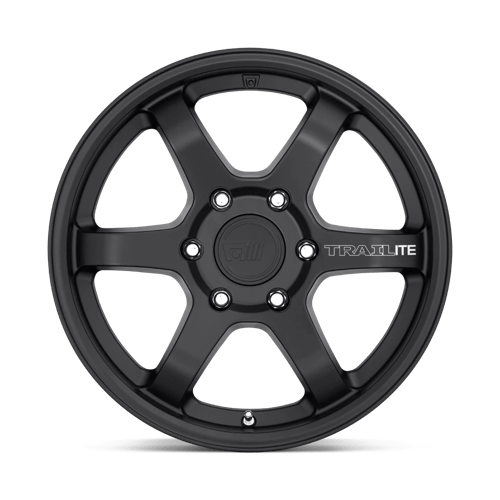 17x8 5 motegi racing mr150 trailite satin black wheel 6x5.5 bolt pattern 18mm offset