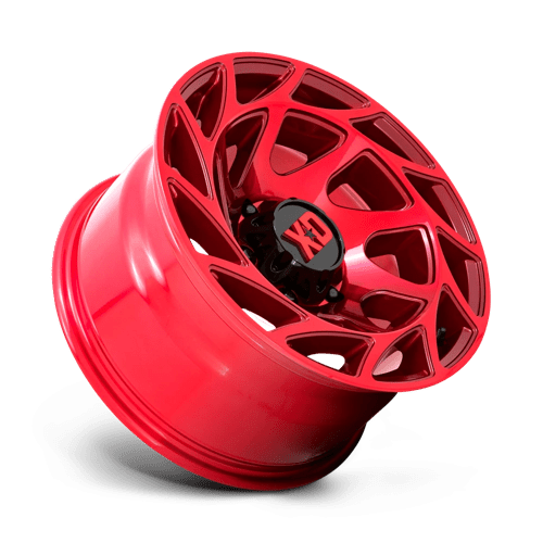 17x9 xd wheels xd860 onslaught candy red wheel 6x5.5 bolt pattern 12mm offset