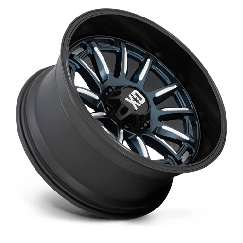 20x9 xd wheels xd865 phoenix metallic blue milled w blk lp wheel 6x5.5 bolt pattern 0mm offset